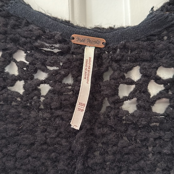 Oversized black free people sweater! Size XS/S! - Picture 2 of 4